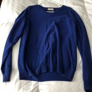 Blue jcrew sweater